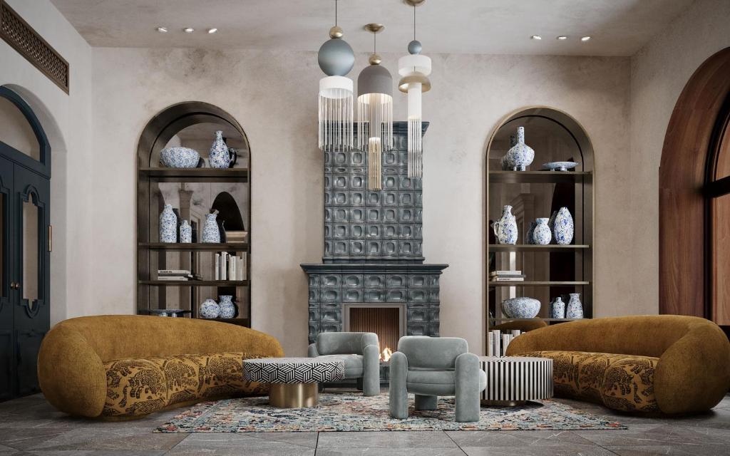 Χώρος καθιστικού στο Hotel Indigo Krakow - Wawel Castle by IHG