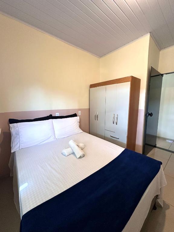 Uma cama ou camas num quarto em Residencial Davisis - Parada do Jalapão
