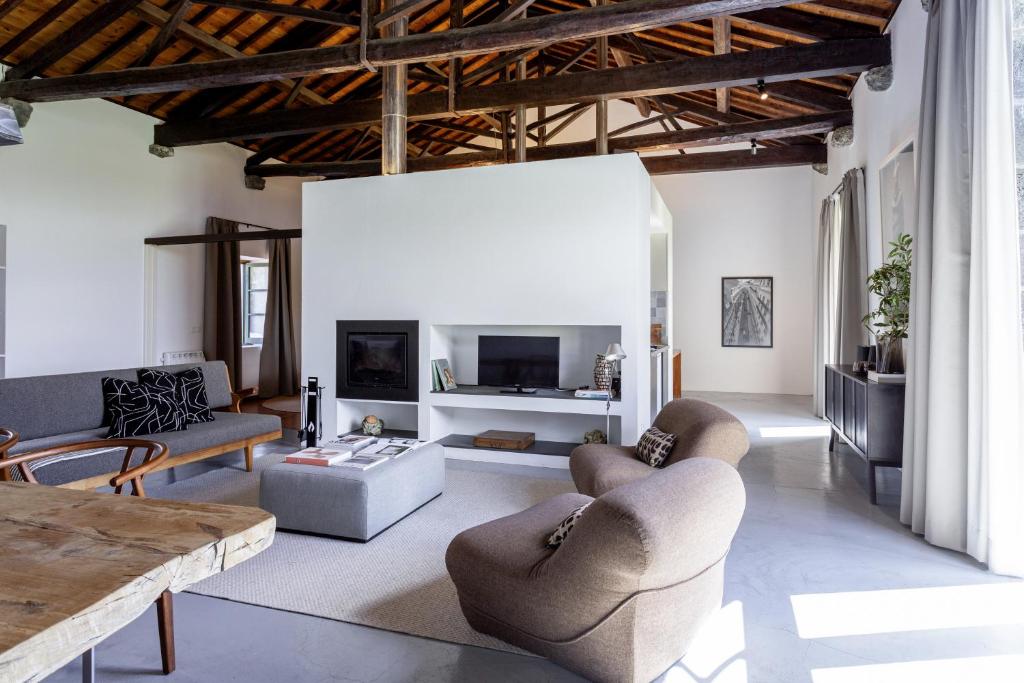 Posezení v ubytování Pico do Refúgio - Casas de Campo