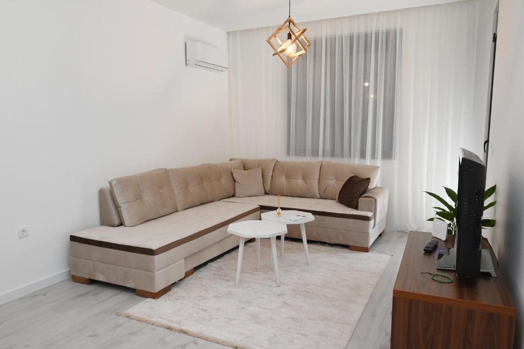 Ruang duduk di Aga's Cozy Apartment