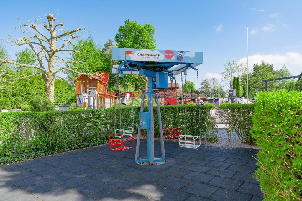 Herní místnost nebo prostor pro děti v ubytování Hotel & Restaurant Chärnsmatt