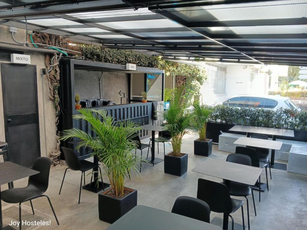 Restaurace v ubytování Hostel Joy Calle 85