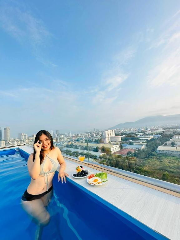 Bazén v ubytování Cara dè NATURE Hotel and Spa By HAN nebo v jeho okolí