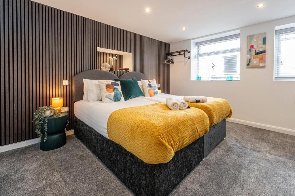 Postel nebo postele na pokoji v ubytování The Sage