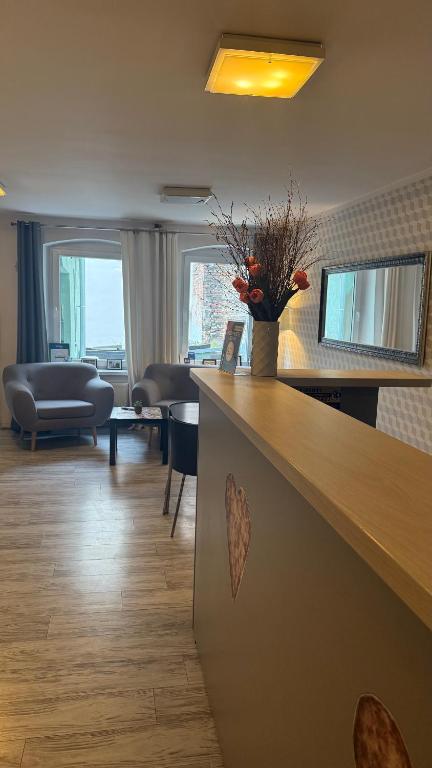 Posezení v ubytování Green Hostel