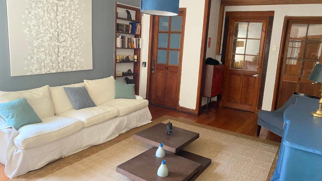 Posezení v ubytování Cozy Place Hostal