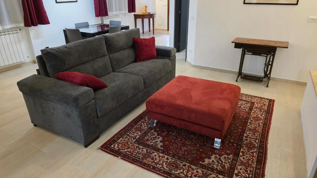Posezení v ubytování Oltre la Siepe Apartment