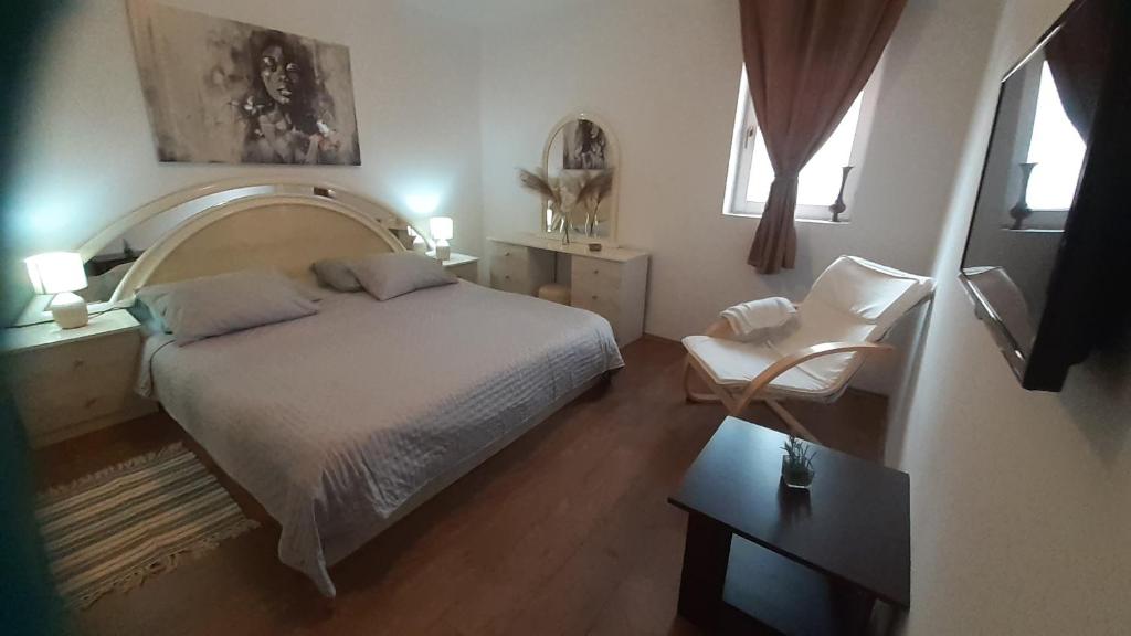 Posteľ alebo postele v izbe v ubytovaní apartmani G&M