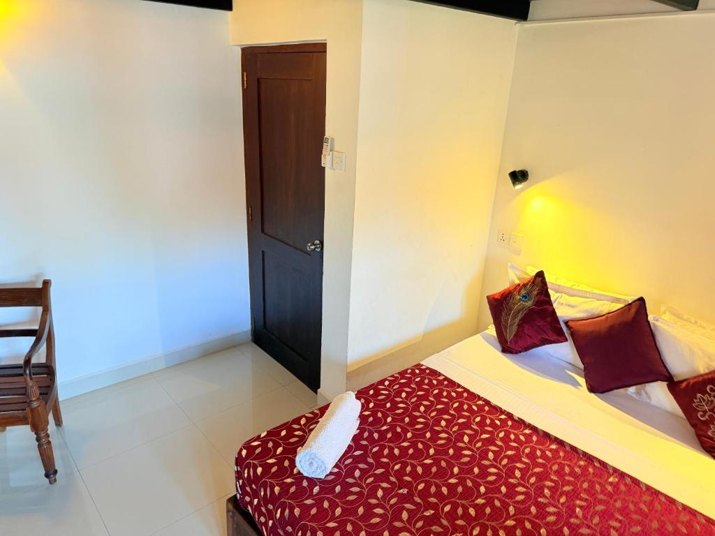 Postel nebo postele na pokoji v ubytování Thisara Luxury Villas