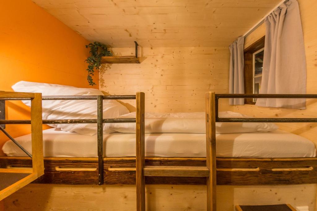 Postel nebo postele na pokoji v ubytování Das Viertel