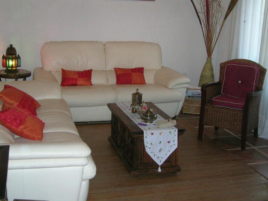 Posezení v ubytování La Posada de Menchu