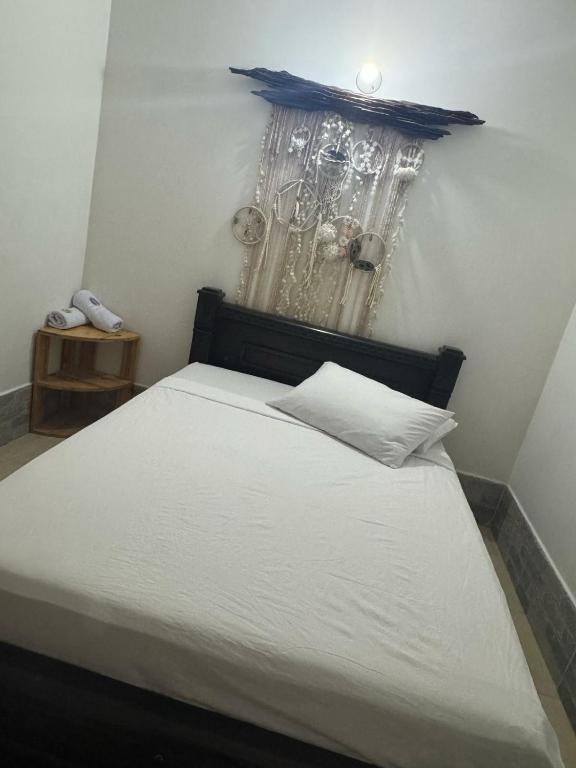 Postel nebo postele na pokoji v ubytování Angel Mari a Doradal