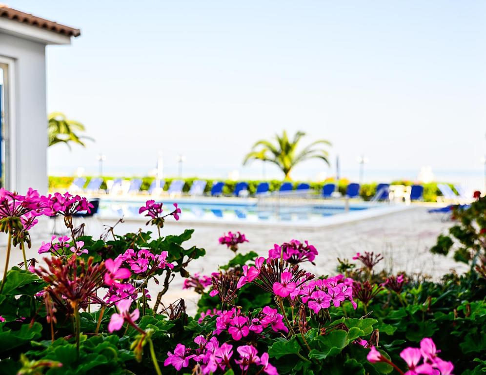Bazén v ubytování Meridien Beach Hotel nebo v jeho okolí
