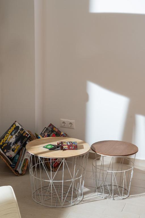 A seating area at Nikkon summer home