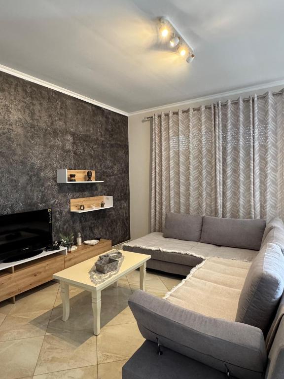 Posezení v ubytování Elsa house