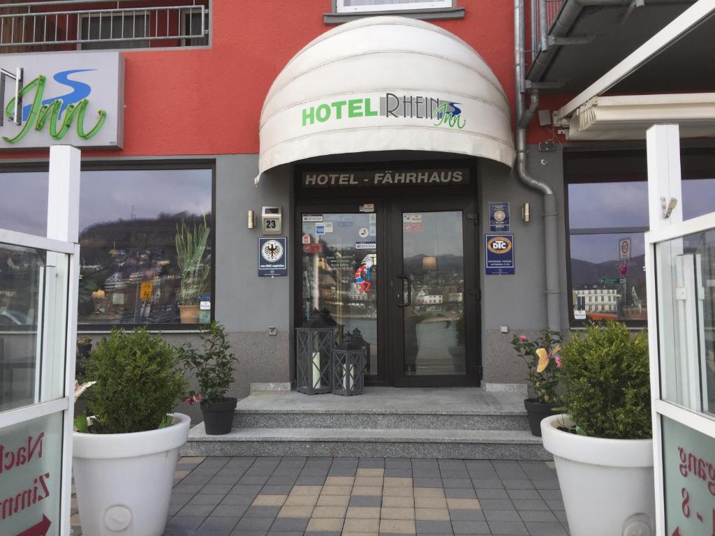 Exteriér nebo vchod ubytování Hotel Rhein INN