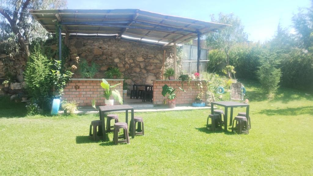 Zahrada ubytování LA CASA DE RICKY "El balcón de las Montañas"