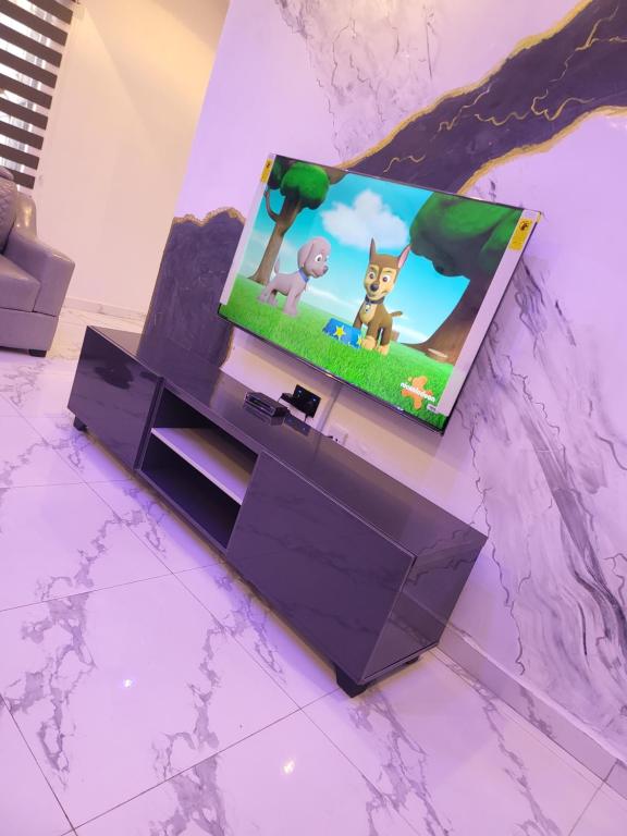 TV a/nebo společenská místnost v ubytování Dearest Service Apartment