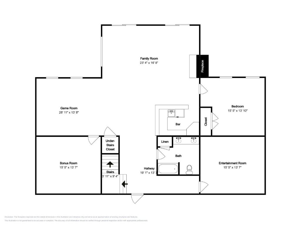 a floor plan of a house at Family Sanity in McHenry