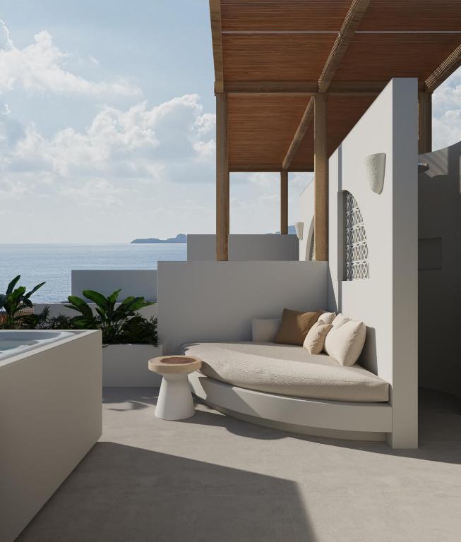 Posezení v ubytování néreya luxury rooms