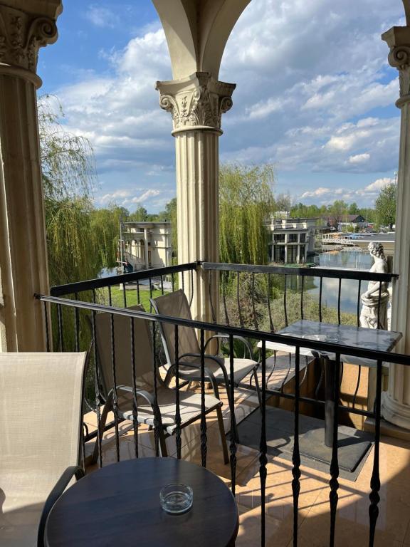 Balkón nebo terasa v ubytování Hotel Venecia Palace