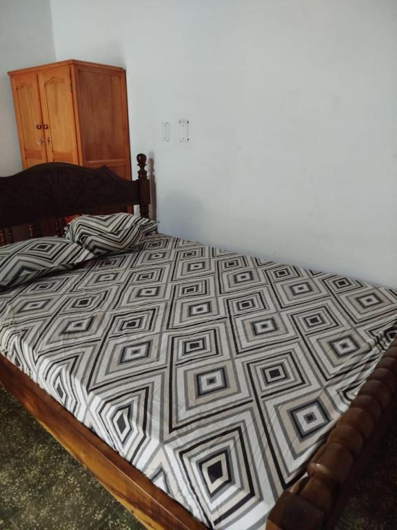Postel nebo postele na pokoji v ubytování Monoambiente