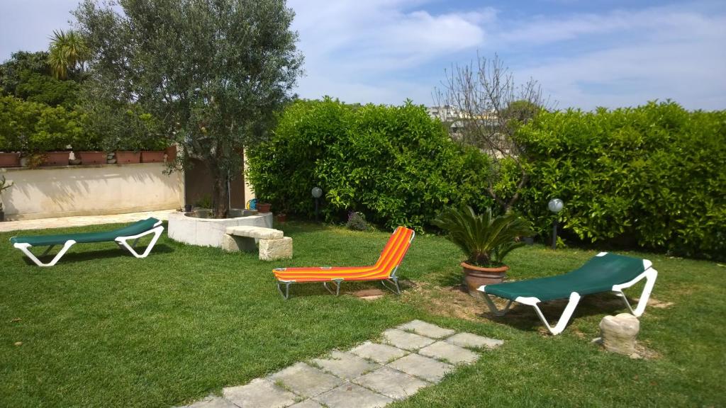 Zahrada ubytování B&B Borgo Minerva