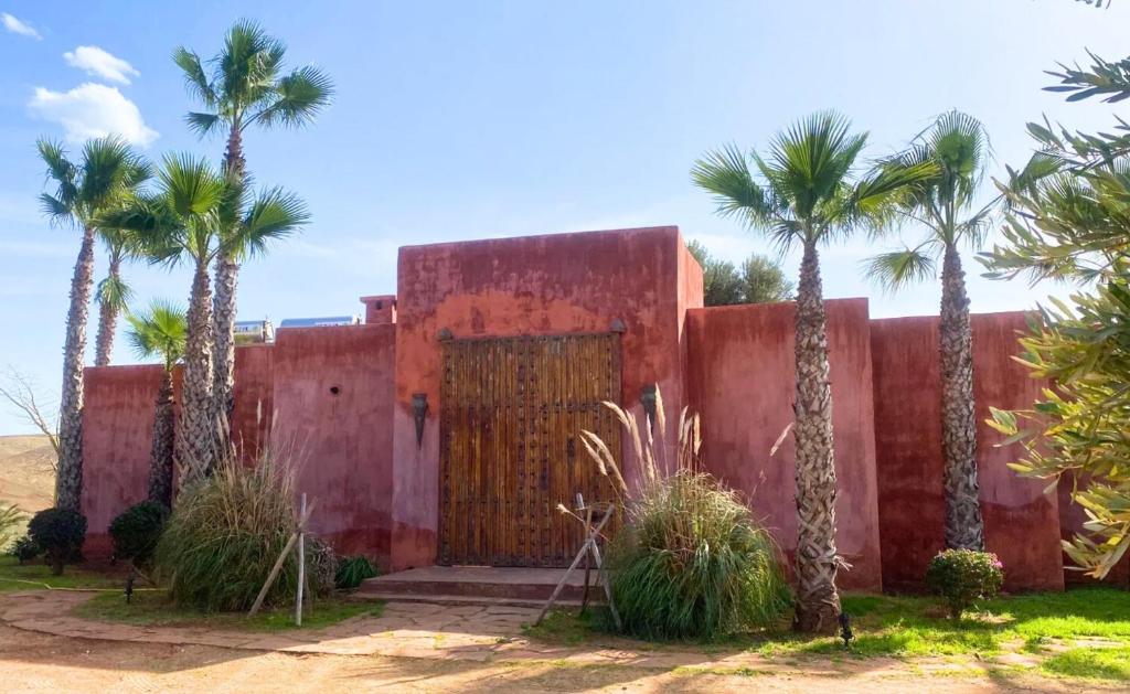 Zahrada ubytování Kasbah Oum Rabia