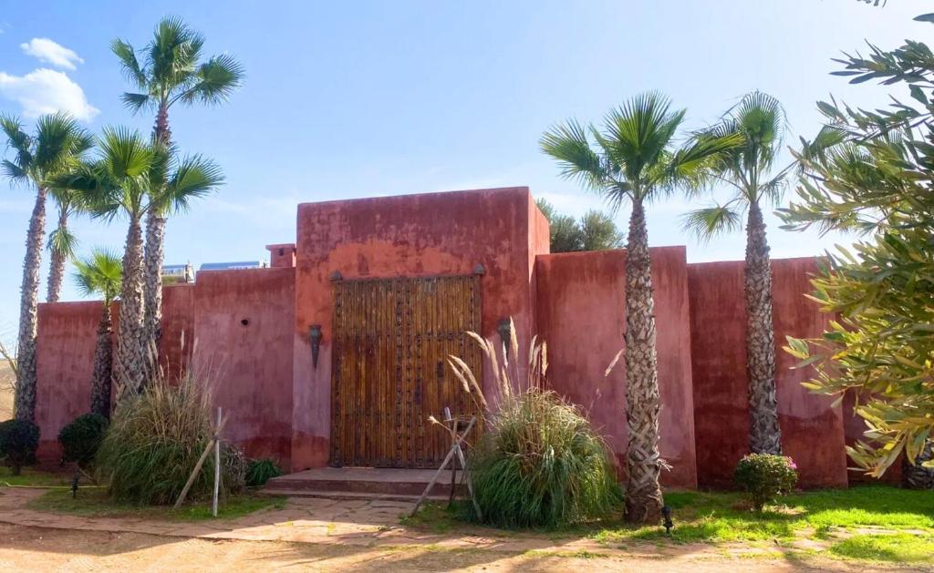 Zahrada ubytování Kasbah Oum Rabia