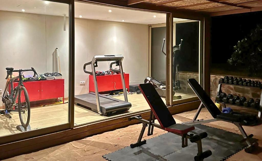 Fitness centrum a/nebo fitness zařízení v ubytování Kasbah Oum Rabia