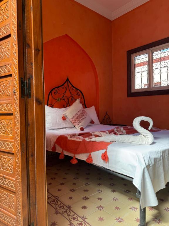 Postel nebo postele na pokoji v ubytování ASA House