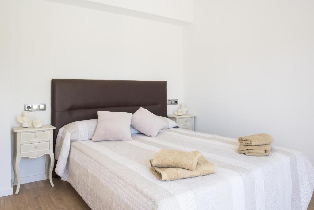 Posteľ alebo postele v izbe v ubytovaní Finca Batlet
