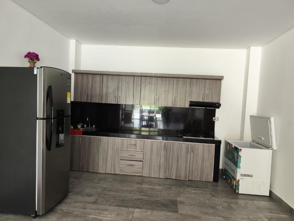 Kuchyň nebo kuchyňský kout v ubytování Finca La Casa de Pablo