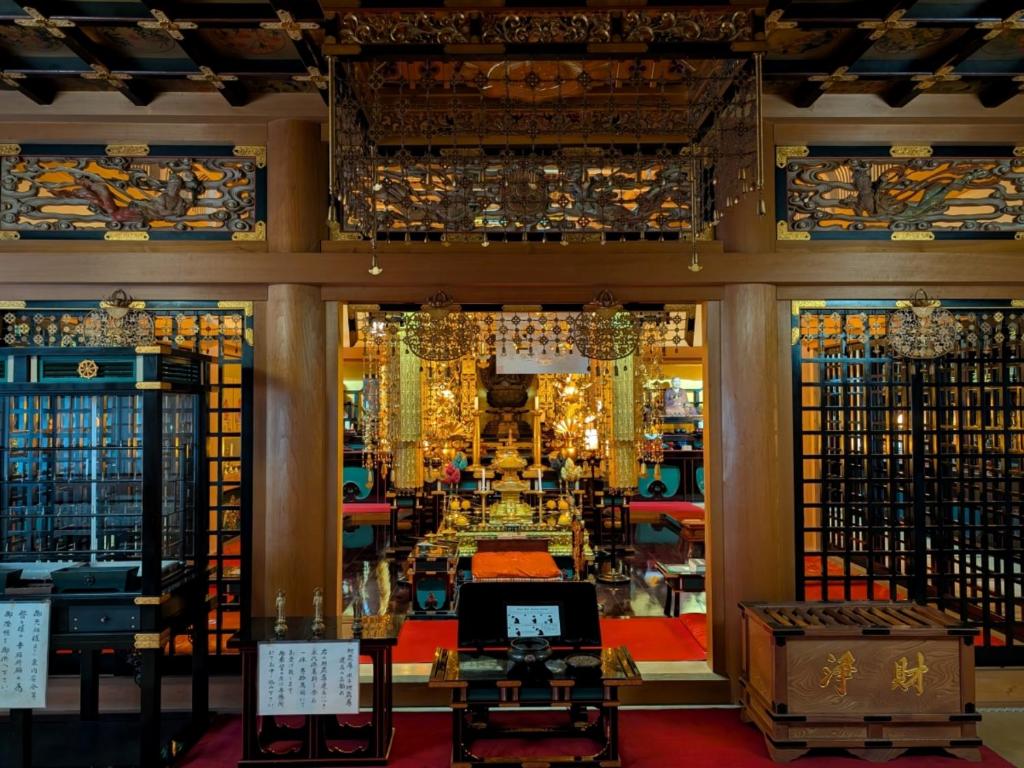 Posezení v ubytování 密厳院