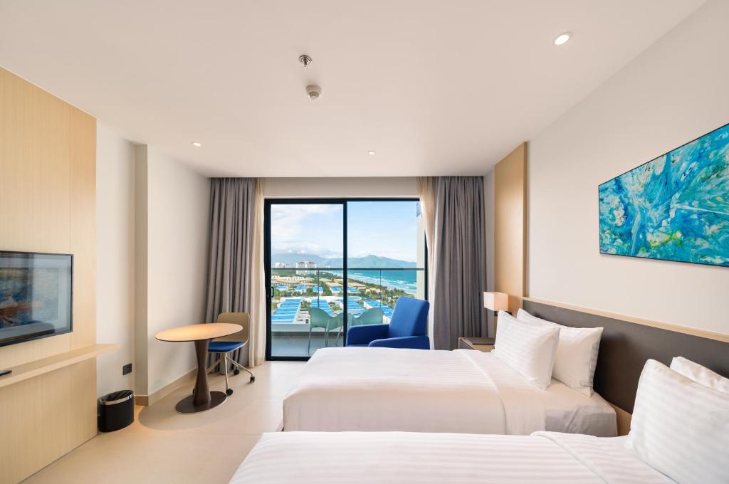 Phòng Deluxe 2 Giường Đơn Nhìn Ra Biển