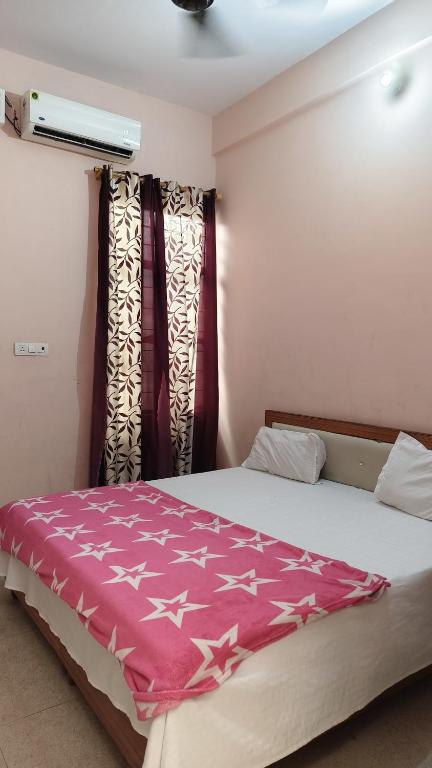 Postel nebo postele na pokoji v ubytování Hotel park view