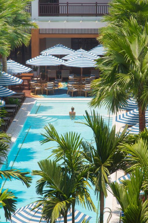 Bazén v ubytování Wafaifo Resort Hoi An nebo v jeho okolí