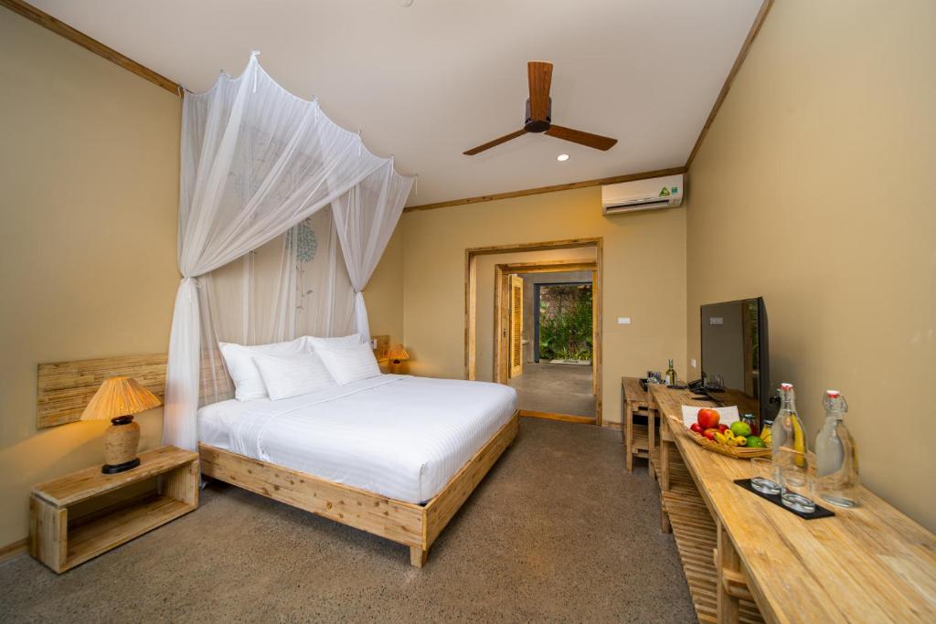 Bungalow Gia Đình Deluxe Có 2 Phòng Ngủ