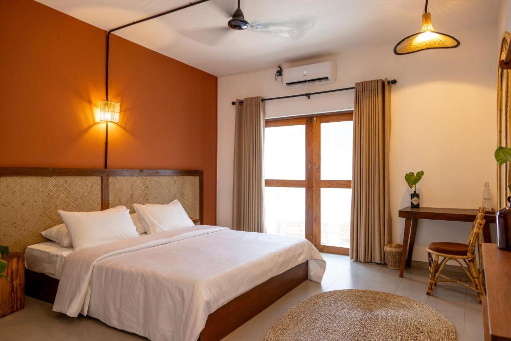 Postel nebo postele na pokoji v ubytování Alma Boutique Hostel - Colombo