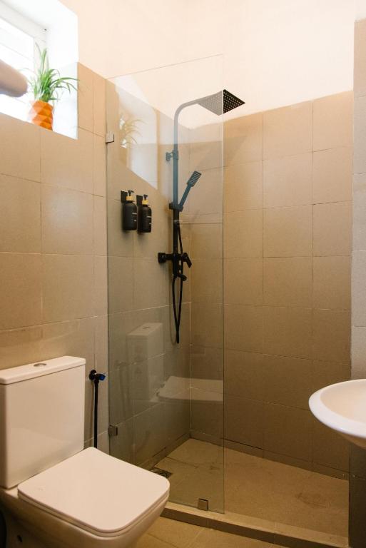Koupelna v ubytování Alma Boutique Hostel - Colombo