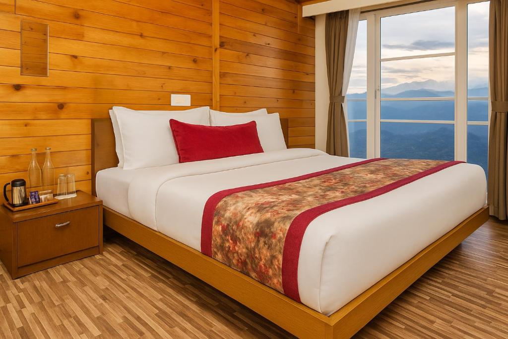 Postel nebo postele na pokoji v ubytování Summit Grace Boutique Hotel & Spa