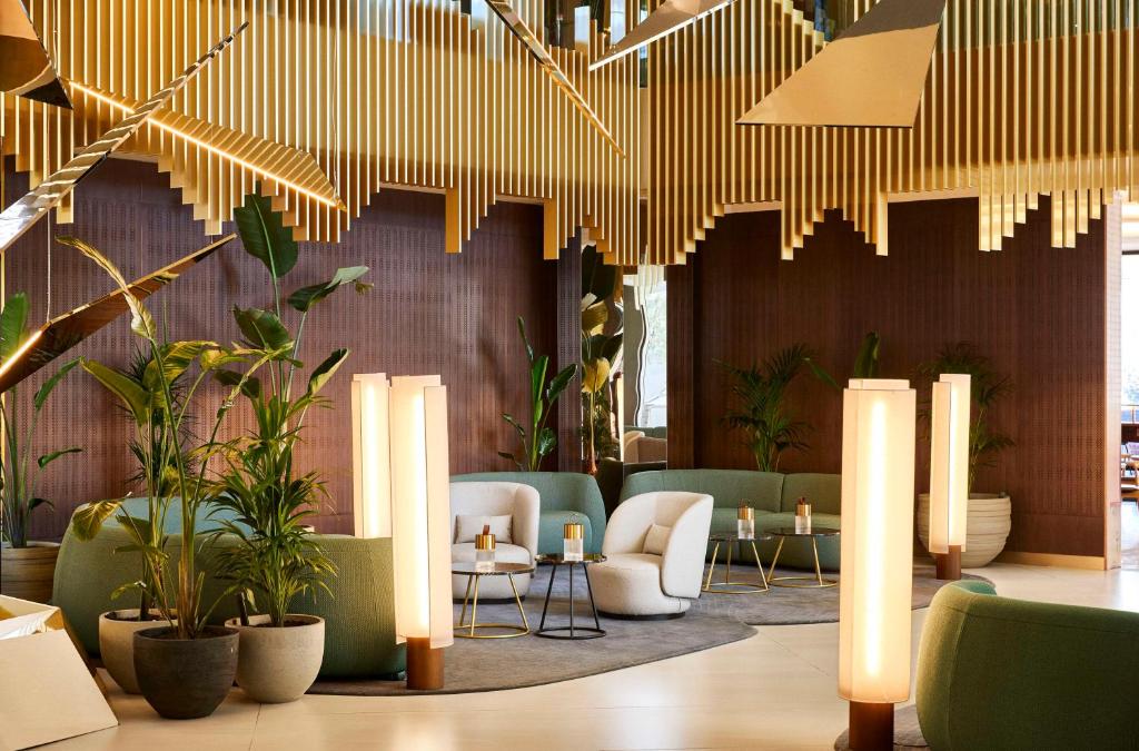 Posedenie v ubytovaní Grand Hyatt Barcelona