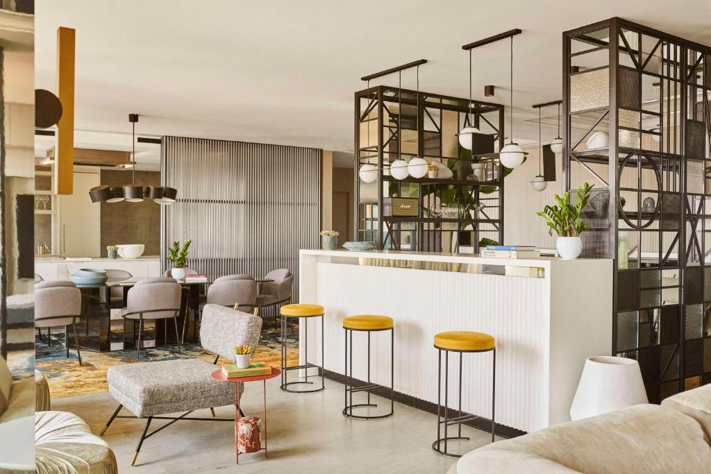 Posedenie v ubytovaní Grand Hyatt Barcelona