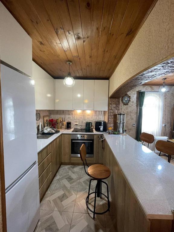 Kuchyň nebo kuchyňský kout v ubytování Guesthouse Daelani