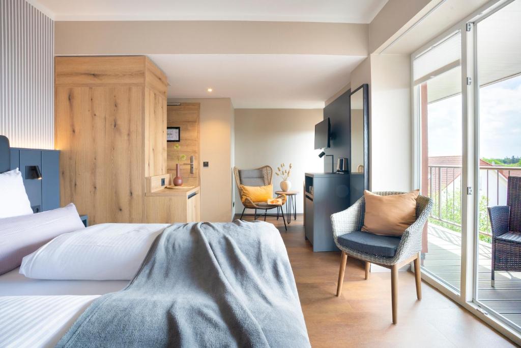 Posezení v ubytování Arthotel Bakker