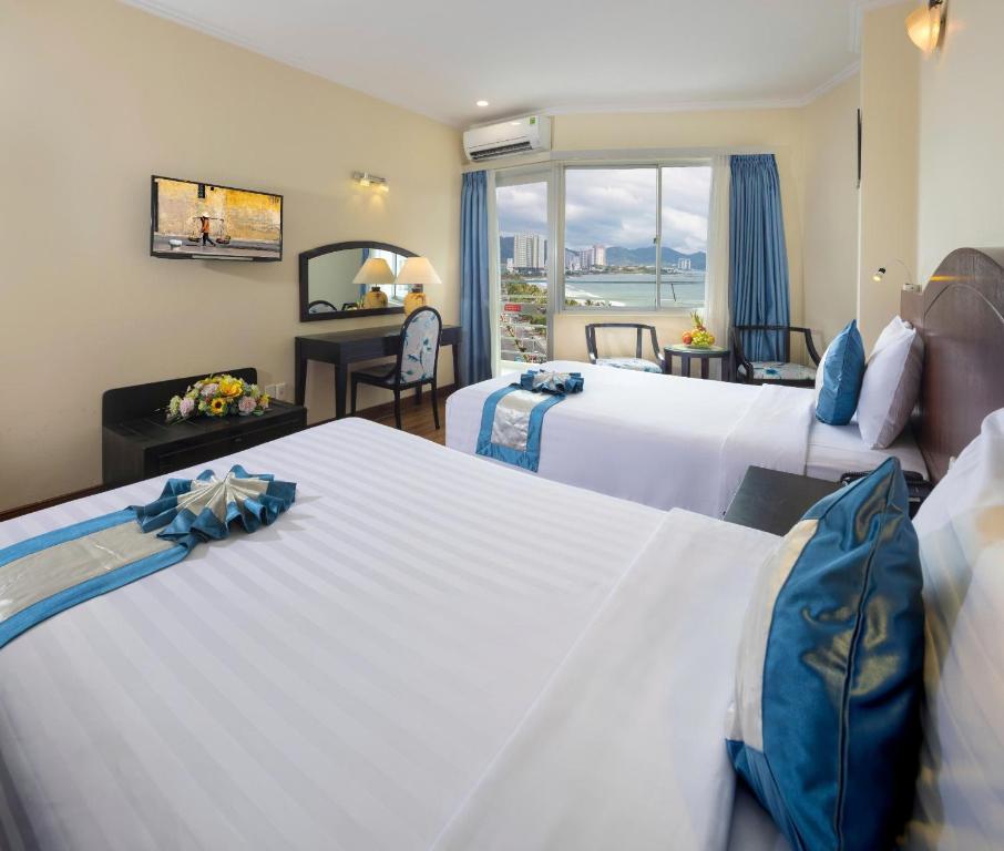 Phòng Deluxe 2 Giường Đơn Nhìn Ra Biển