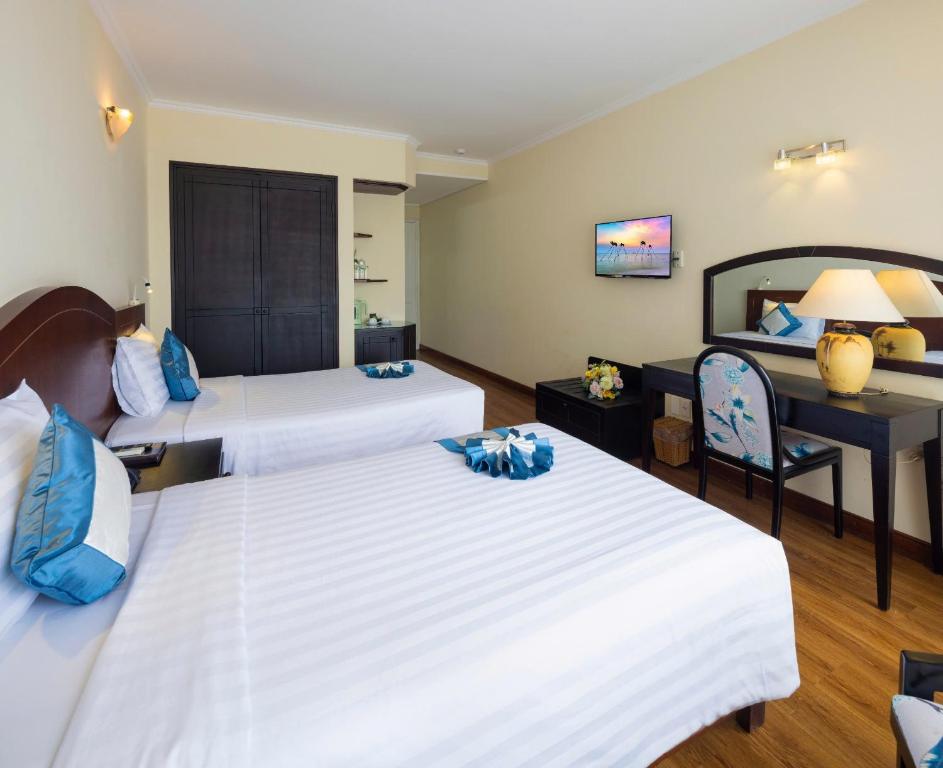 Phòng Deluxe 2 Giường Đơn Nhìn Ra Biển