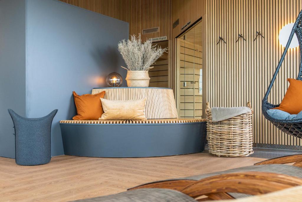 Posezení v ubytování Arthotel Bakker