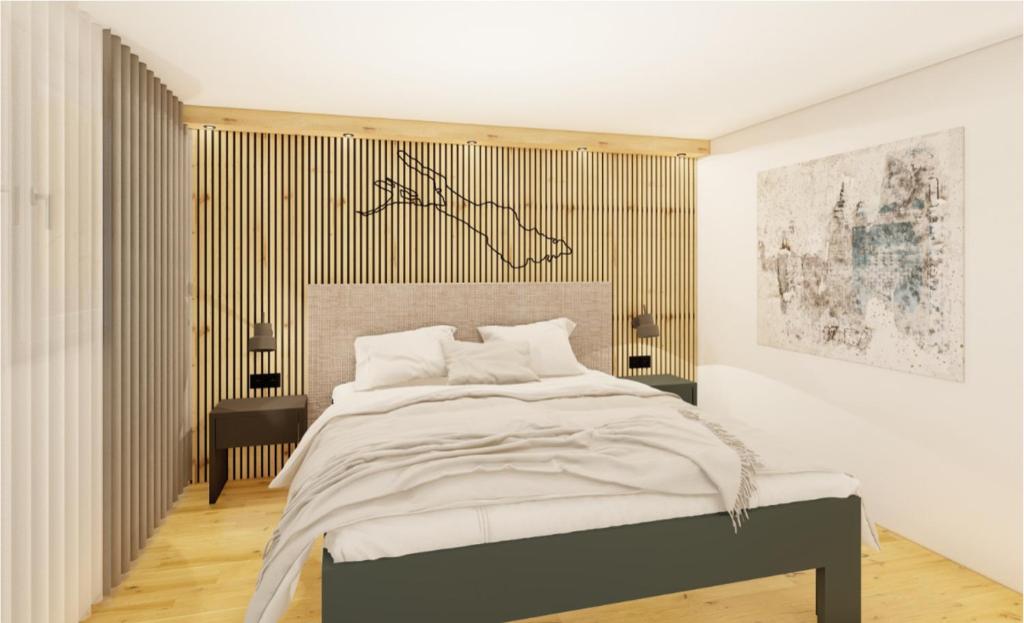 Postel nebo postele na pokoji v ubytování Seemöwe Swiss Quality Hotel