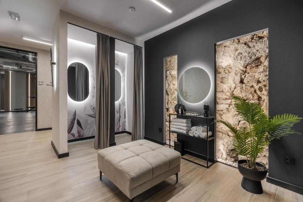 Postel nebo postele na pokoji v ubytování Muse - LoftAffair Spa Collection